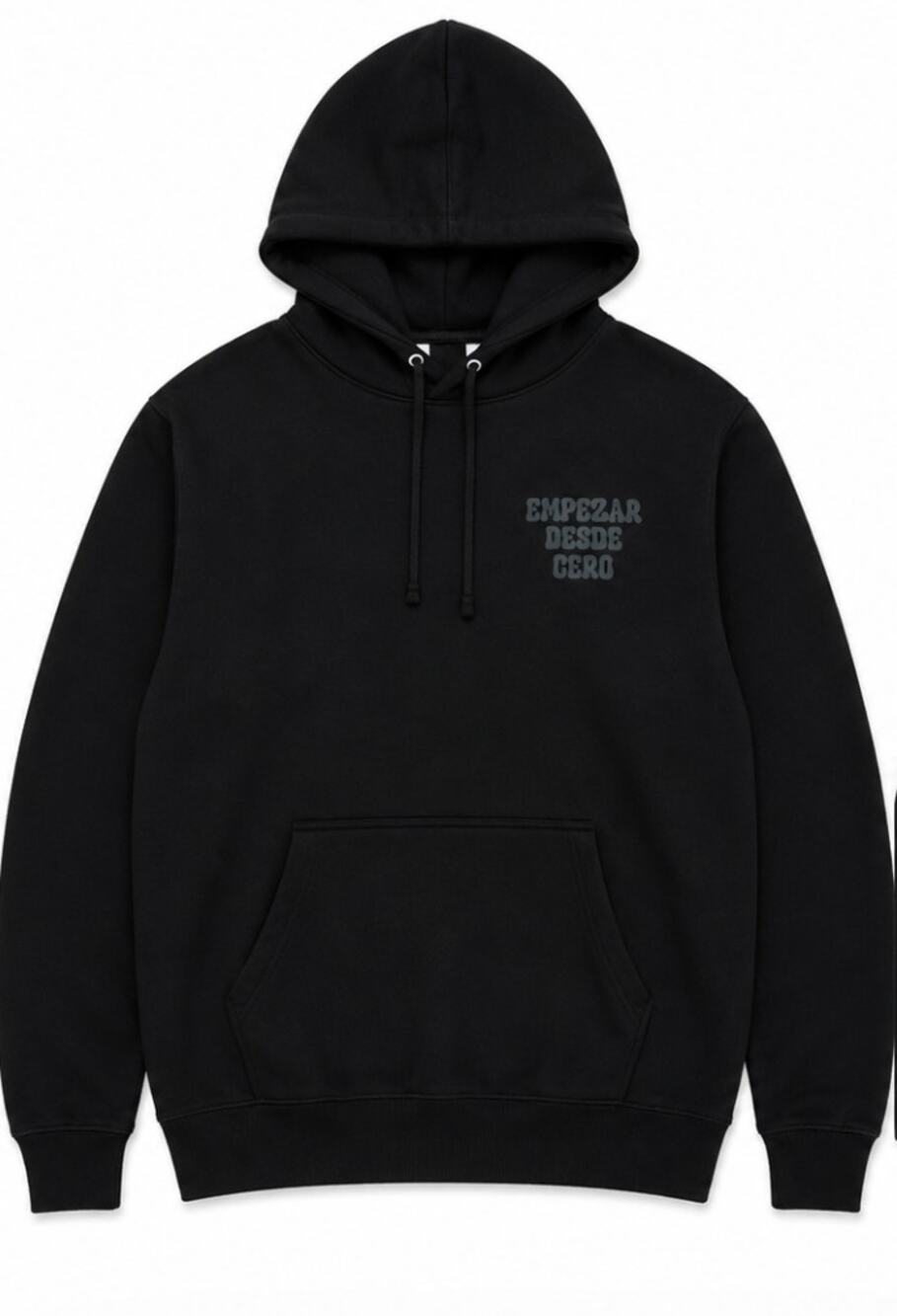 Reserva De Barrio Empezar Desde Cero Black Hoodie La Más Perrona Mens M NWOT